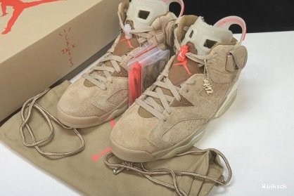 JORDAN AIR TRAVIS 6 KHAKI”  SCOTT DH0690-200 “BRITISH X 0916